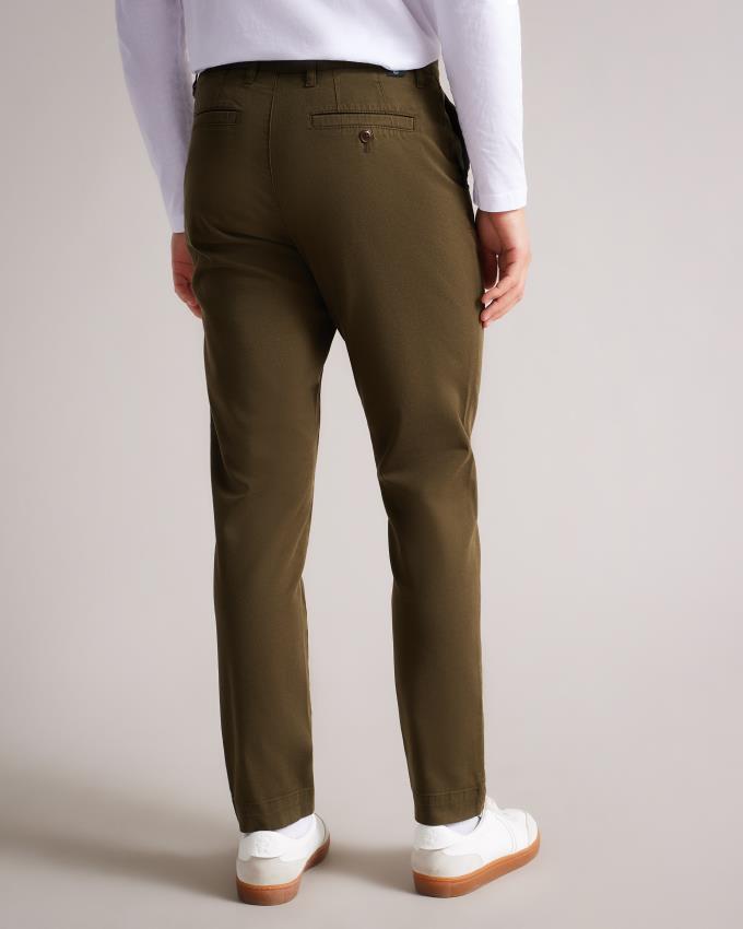 Pantalon Chino Ted Baker Casual Relaxed Kaki Homme | BXF-36668172